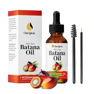100% Pure Batana Oil for Hair Growth with Rosemary Serum | Batana Natural Hair Growth Oil Serum (2 fl oz) Aceite de Batana