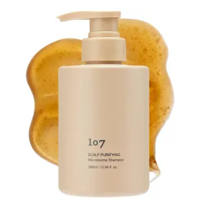 107 Clarifying Shampoo - Purifying Shampoo for Build Up, Dirt, Oil, Itchy, Dry Scalp – Fermented Vinegar & Ginseng for Refreshed & Revitalized Scalp - Paraben, Phthalate and Sulfate Free (16.9 oz)