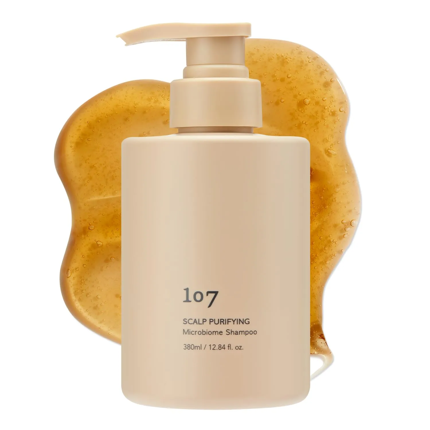 107 Clarifying Shampoo - Purifying Shampoo for Build Up, Dirt, Oil, Itchy, Dry Scalp – Fermented Vinegar & Ginseng for Refreshed & Revitalized Scalp - Paraben, Phthalate and Sulfate Free (16.9 oz)
