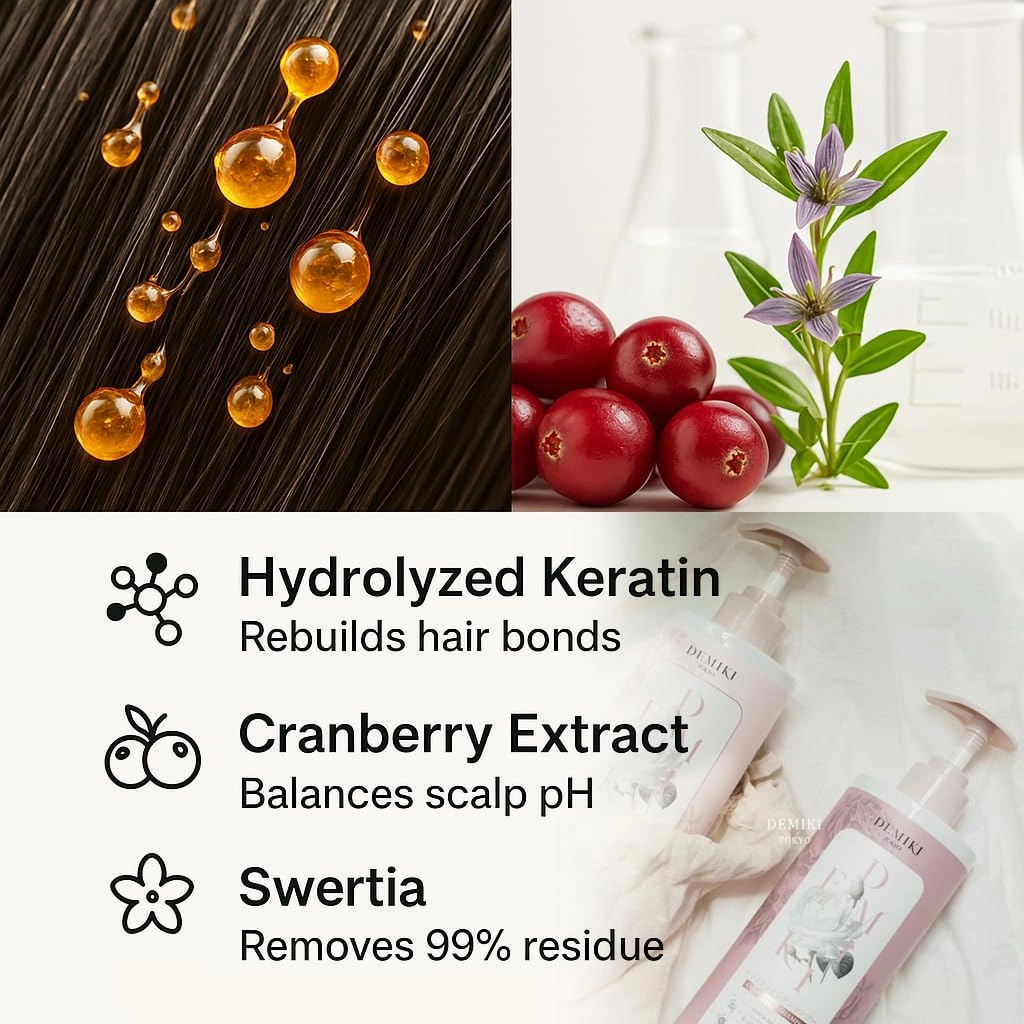 1x Clarifying Shampoo for Women & 1x Shower Oil for Women, 32oz