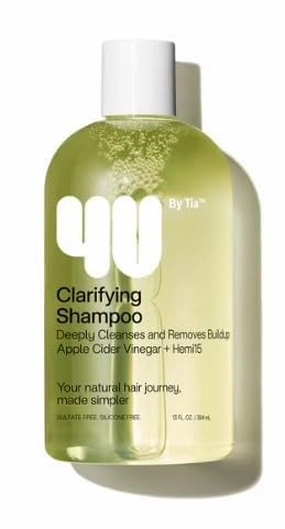 4U by Tia Clarifying Shampoo with Apple Cider Vinegar, 13 fl oz 1 pk