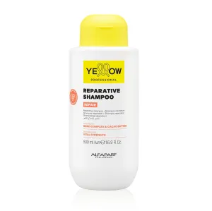 Alfaparf Milano Yellow Professional Bond Repair Shampoo for Damaged Hair - Reparative & Moisturizing Shampoo - Strengthens, Repairs, Protects, Hydrates Hair - Vegan (16.9 fl oz / 500ml)
