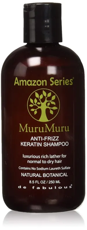 Amazon Series Murumuru Anti-Frizz Keratin Shampoo, 8.5 Ounce
