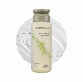 AMOS PROFESSIONAL Botanic Calm Activating Shampoo l Vegan Scalp & Hair Strengthening Shampoo with Rosemary and Biotin, Sulfate Free, 5.9 fl.oz