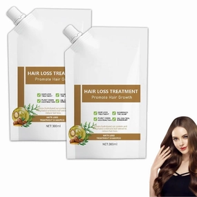 Anti Hair Loss Shampoo for Women & Men, Remimip Anti-Hair Fall Shampoo for All Hair Types, Moisturizing & Promoting Hair Growth, 300ml