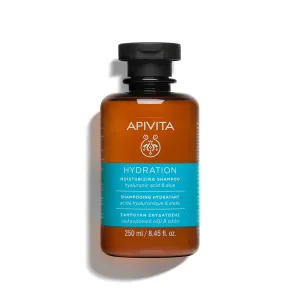 APIVITA Hydration Moisturizing Shampoo | Moisturizing with Hyaluronic Acid, Aloe & Honey, Silicone-Free, 250 mL / 8.45 oz
