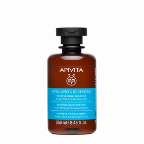 Apivita Hydration Shampoo | Moisturizing with Hyaluronic Acid, Aloe & Honey, 250 mL / 8.45 Fl Oz
