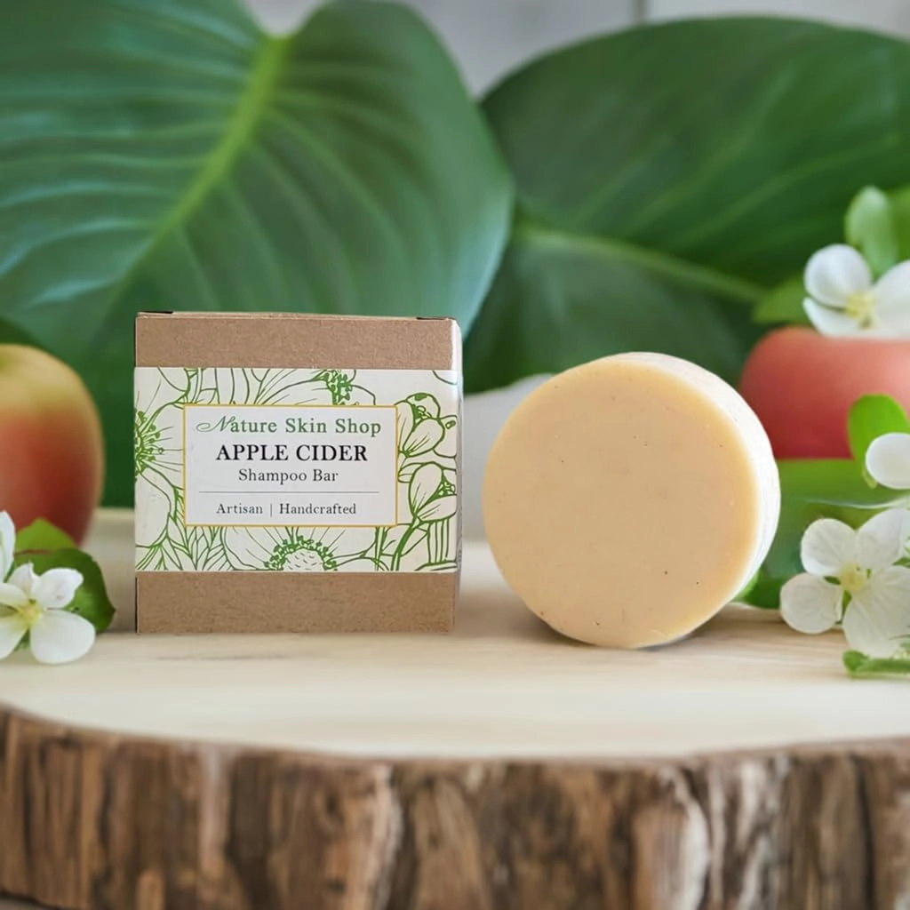 Apple Cider Shampoo Bar, Removes build up from hair and scalp