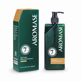 Aromase Dandruff Shampoo for Men - Clarifying Shampoo for Oily Scalp - Soothing, Gentle Cleanse - No Parabens, SLS, or Silicone - 14 oz