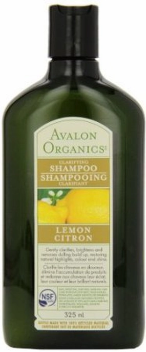 Avalon Organic Lemon Clarifying Shampoo, 11Ounce Bottles (Pack of 2)