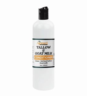 Beef Tallow & Goat Milk Sea Moss Shampoo - Organic Hair Growth Shampoo, Moisturizing Shampoo for All Hair Types, Gentle Scalp Nourishment, Handmade Shampoo (Shampoo 12 Oz)