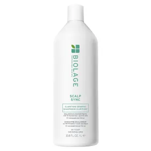 Biolage Scalp Sync Clarifying Shampoo - Residue & Buildup Remover, For Oily Scalp, With Fermented Tea & Glycolic Acid, Vegan & Paraben-Free, Packaging May Vary