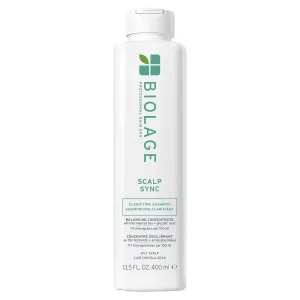 Biolage Scalp Sync Clarifying Shampoo - Residue & Buildup Remover, For Oily Scalp, With Fermented Tea & Glycolic Acid, Vegan & Paraben-Free, Packaging May Vary
