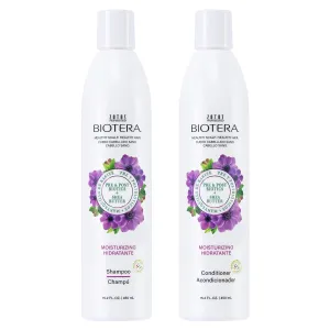 Biotera Moisturizing Shampoo | Hydrates & Moisturizes Dry, Medium, Fine Hair | Microbiome Friendly | Vegan & Animal Test Free | Paraben Free | Color-Safe