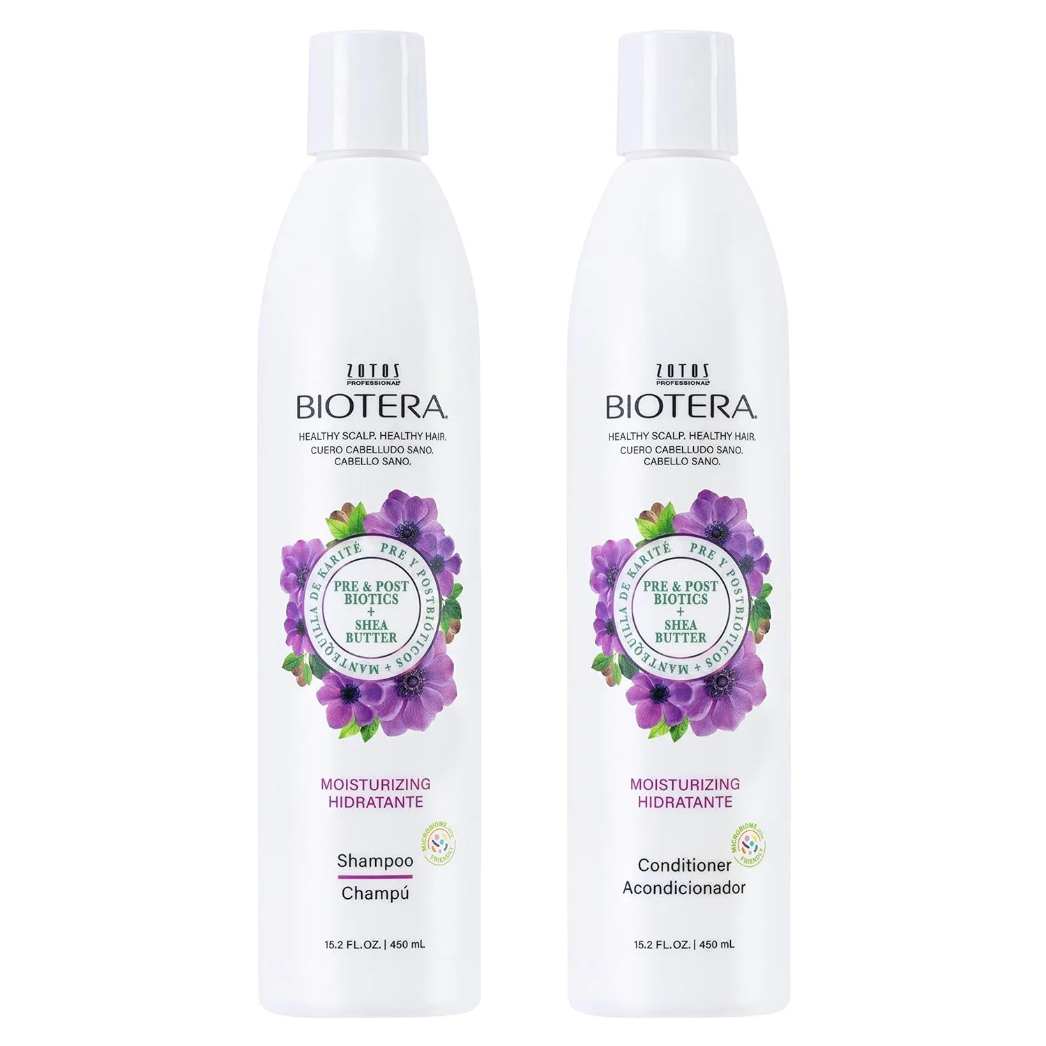 Biotera Moisturizing Shampoo | Hydrates & Moisturizes Dry, Medium, Fine Hair | Microbiome Friendly | Vegan & Animal Test Free | Paraben Free | Color-Safe