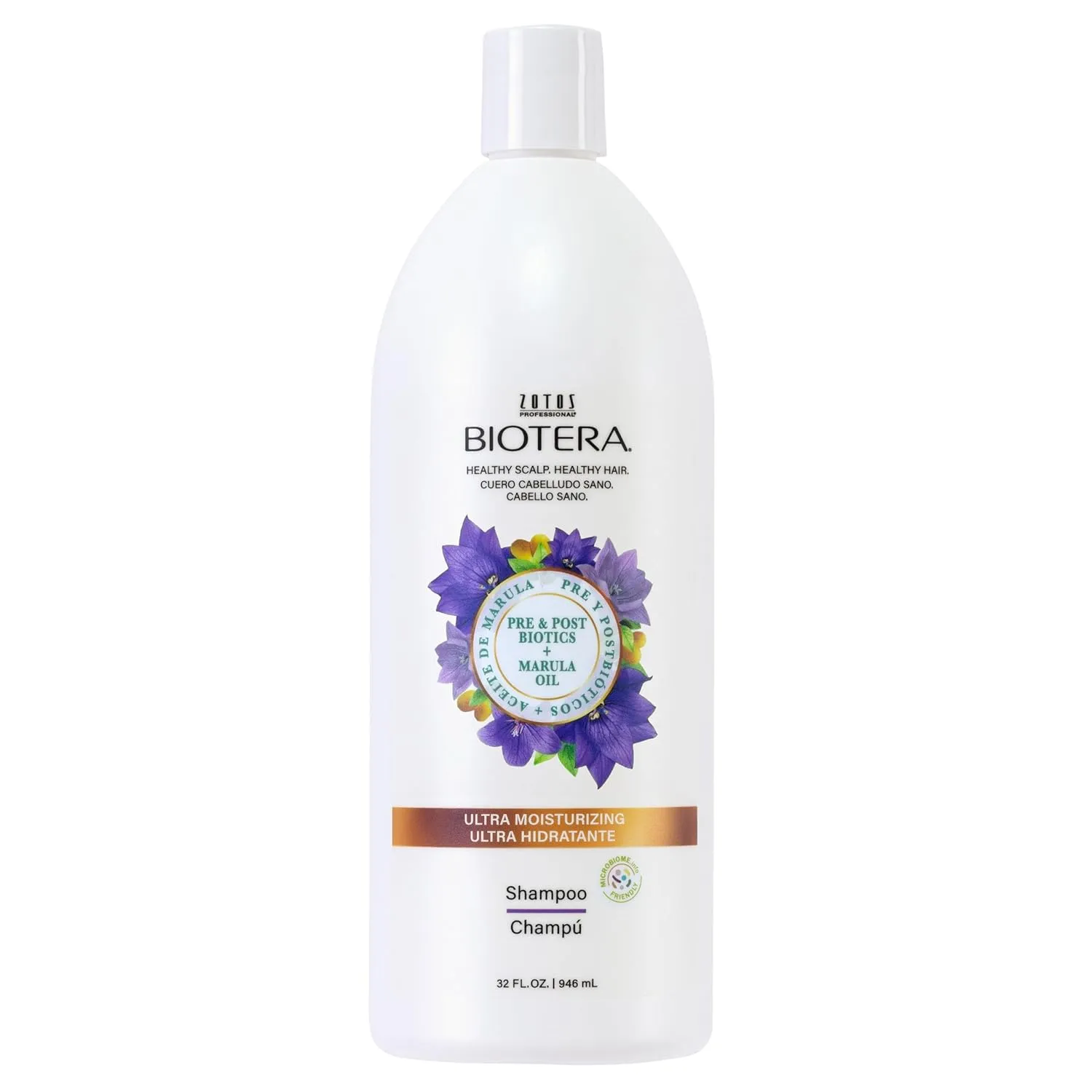 Biotera Ultra Moisturizing Shampoo | Hydrates Dry, Damaged, Coarse Hair | Microbiome Friendly | Vegan & Animal Test Free | Paraben & Sulfate Free | Color-Safe