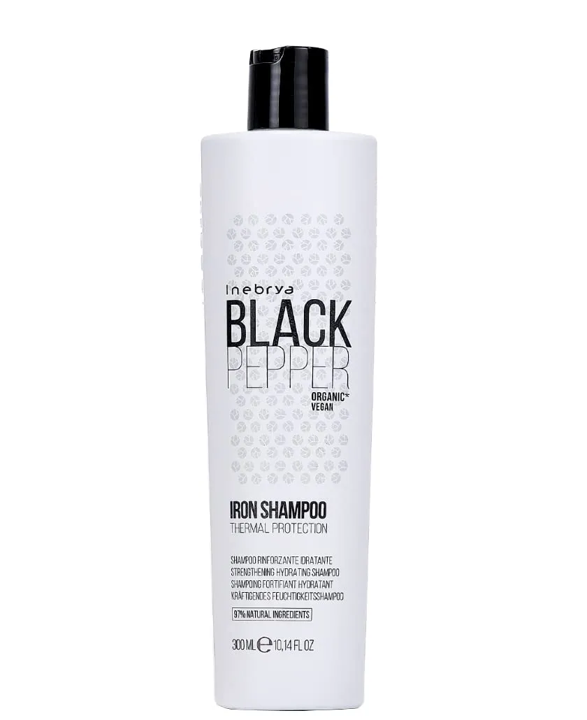 Black Pepper Iron Shampoo Strengthens Moisturising Shampoo for Hair