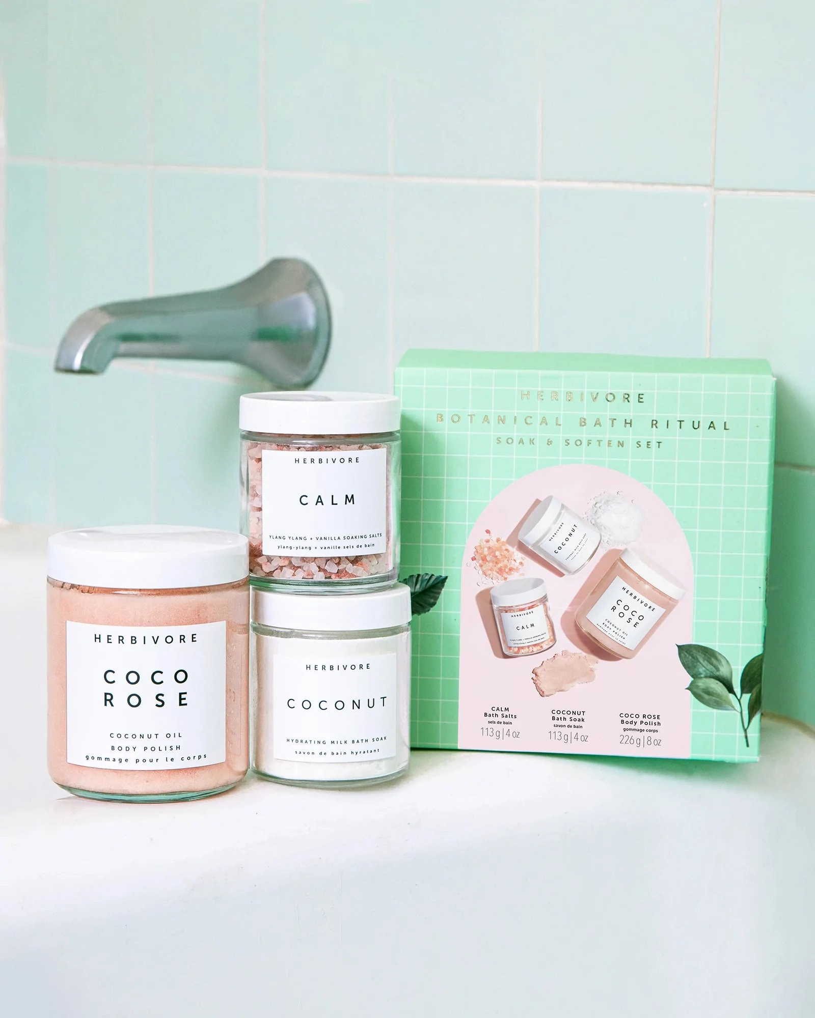 Botanical Bath Ritual Soak   Soften Set