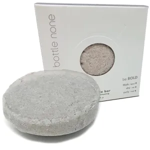 BOTTLE NONE | be BOLD Shampoo Bar for Curly Hair & Thick, Coarse Hair | Embrace Your Curls with Lustre and Bounce Enhancing Ingredients | PH Balanced/Salon Grade/Natural | 50  Washes