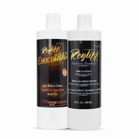 Brazilian Keratin treatment chocomax 16 oz with argan oil in its formula  16 oz of clarifying shampoo