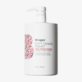 Briogeo Don't Despair, Repair! Super Moisture Shampoo for Dry Damaged Hair, with Argan Oil, Hair Moisturizing Treatment, Protein Shampoo, Vegan, Cruelty-Free, 33.8 fl oz