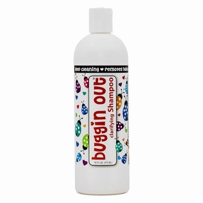 buggin out Clarifying Shampoo 16 oz | Deep Cleaning Detox Shampoo For Lice Treatments & Build Up On Hair & Scalp | Safe For Kids & Adults