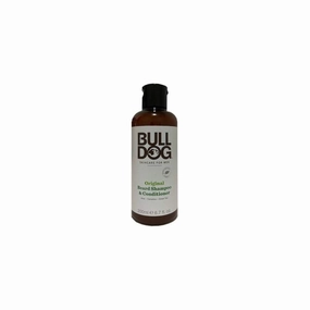 Bulldog Skincare and Grooming For Men Original Beard Shampoo and Conditioner, 6.7 Ounce - 4 PACK