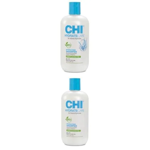Bundle of CHI HydrateCare Hydrating Conditioner, 12 Oz & CHI HydrateCare Hydrating Shampoo, 12 Oz