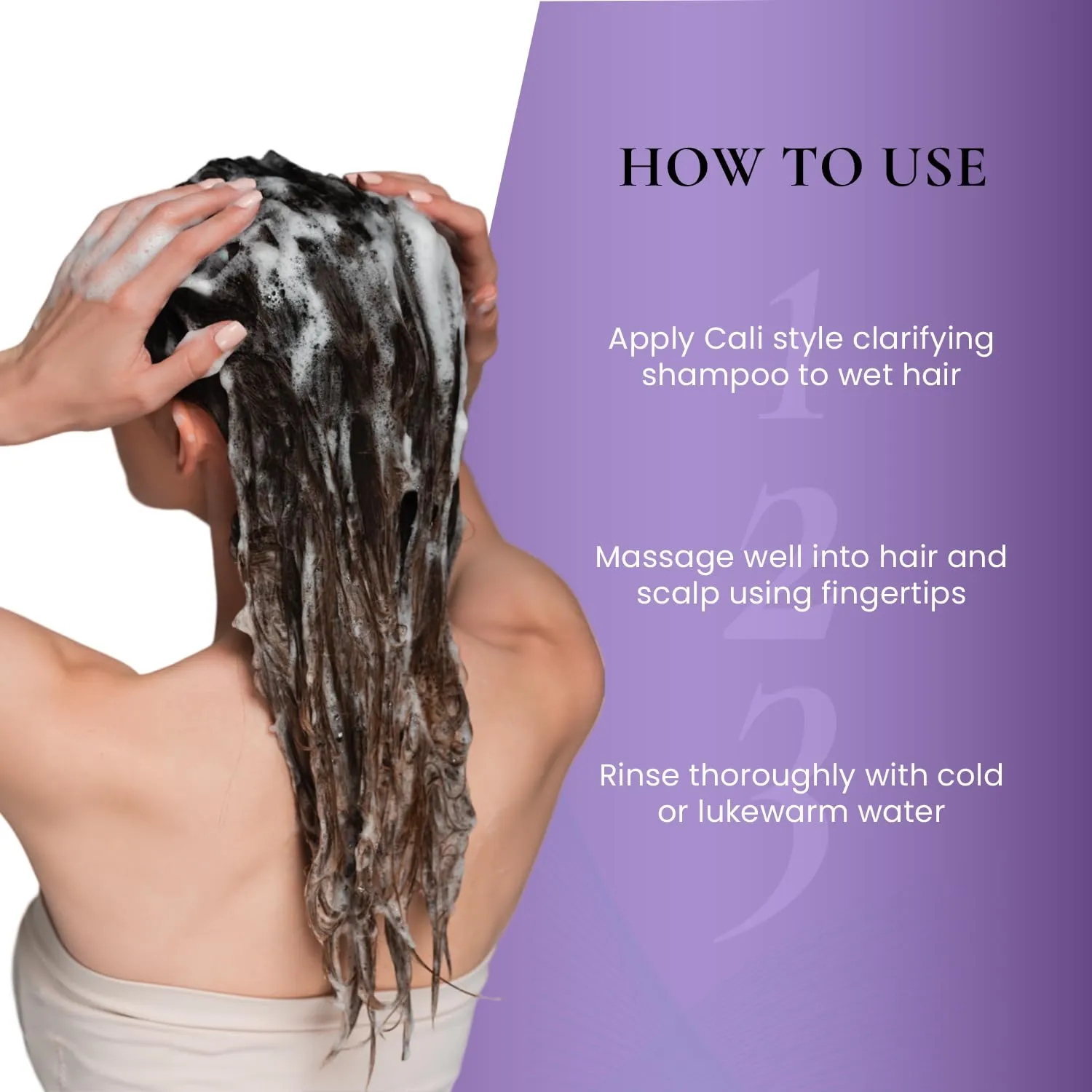 Cali Style Clarifying Shampoo | Deep Cleansing for All Hair Types | Removes Buildup, Dirt & Grease | Unclogs Pores | Paraben & Sulfate-Free | Improves Scalp Health (16.9 Fl. Oz)