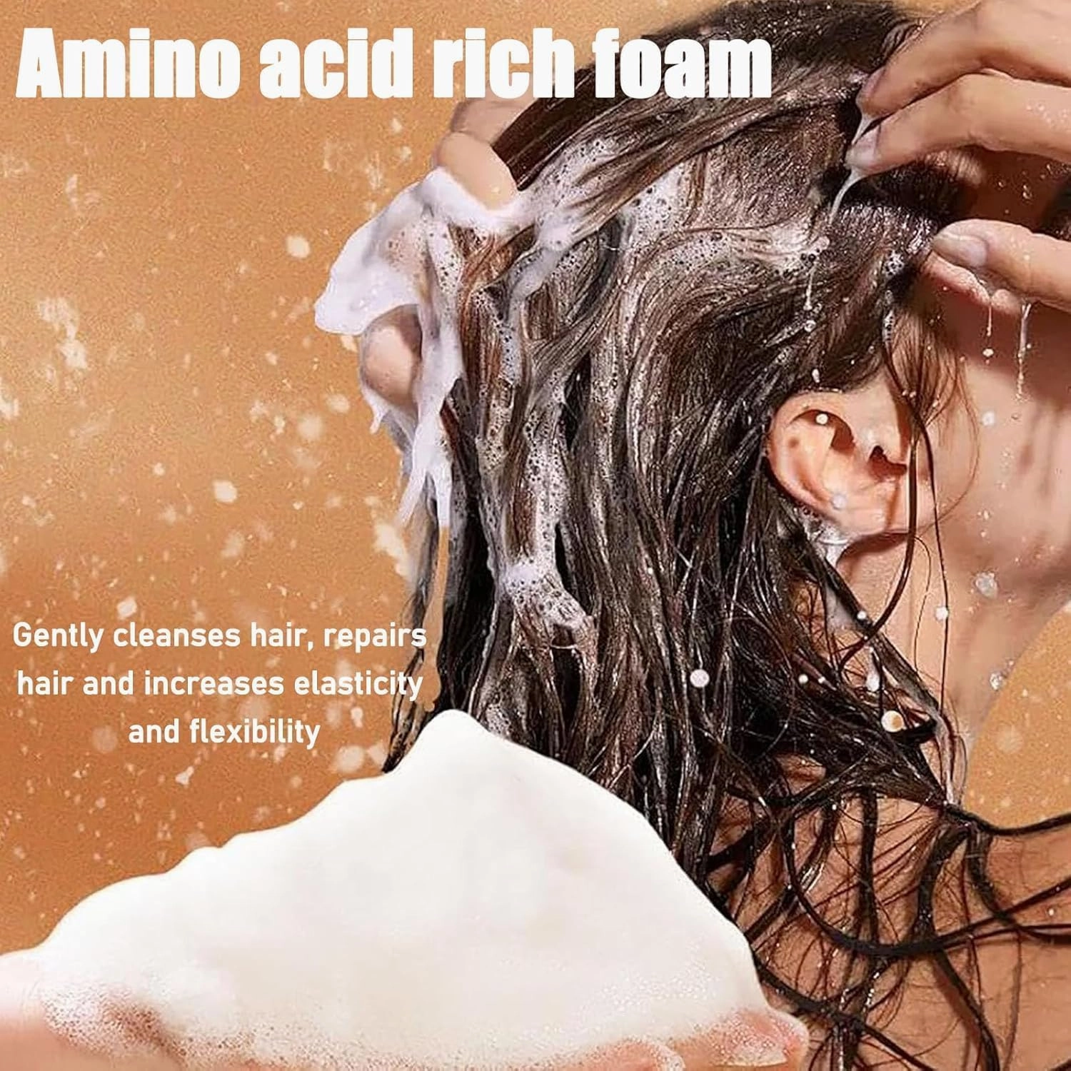 Caviar Aminos Acids Shampoo, Caviar Shampoo and Conditioner, Collagen Hair Treatment Deep Repair Condition, Shampoo Con Extracto De Caviar (Shampoo)