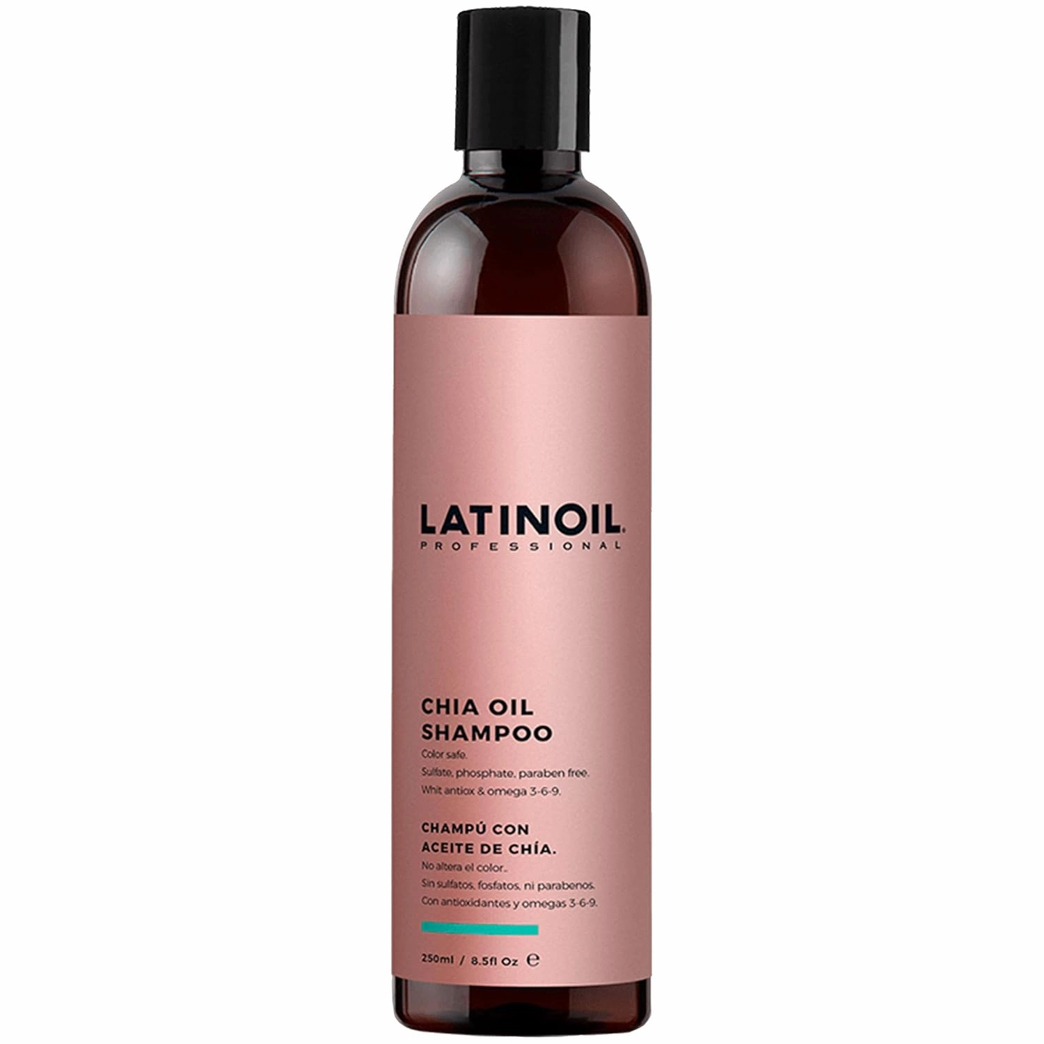 Chia Repair Shampoo for Color Treated Hair with Chia Seed Oil, Sulfate Free with Antioxidants and Omega 3-6-9, Cleansing & Repairing Hair Shampoo, 250 mL