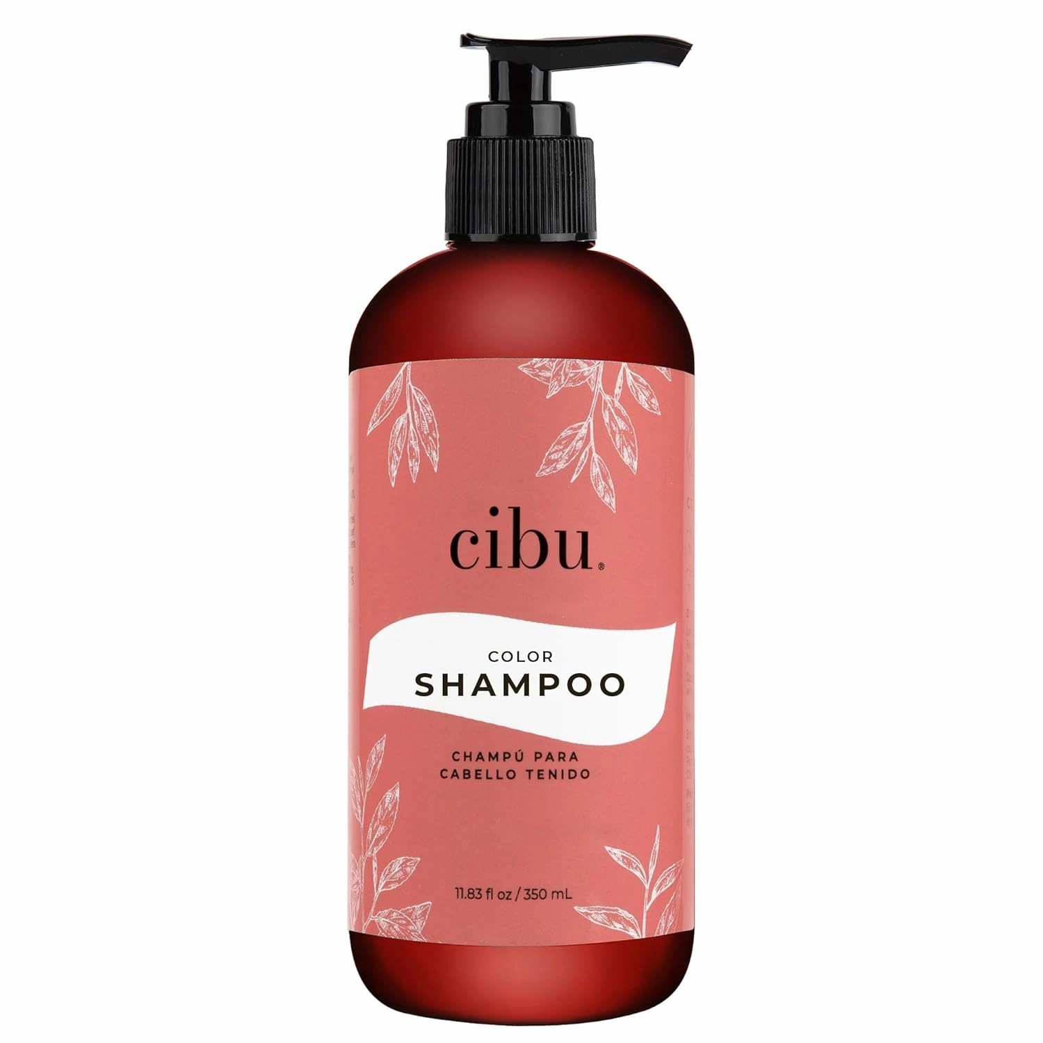 CIBU Color Shampoo 30011 For Dry, Color-Treated Hair - Gently Cleanses, Hydrates And Strengthens - Revitalize Hair and Scalp - Refreshing Scent - 11.83oz