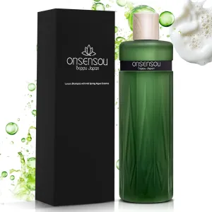 Clarifying Shampoo for Oily Scalp & Damaged Hair Women & Men, Dry Scalp Sulfate Free Shampoo with Hot Spring Yeast& Green Algae Extract from Japan, Silicone Free, ROUTINE CARE 10.1 Fl Oz