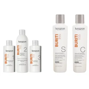 Clarifying Shampoo with Brazilian Keratin Treatment and Intensive Hair Mask KIT   Sulfate Free and Sodium Free Shampoo & Conditioner KIT