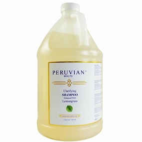 Clarifying Shampoo 1 Galllon, Lemongrass Infused Deep Cleansing Formula, Removes Build-Up, Detoxifies, And Restores Shine