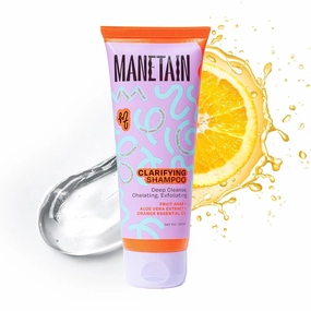 Clarifying Shampoo - 100ml | Sulfate & Paraben Free | Gentle Exfoliation with Fruit-Based AHAs | Deep Cleansing for Curly, Frizzy & Oily Hair | Suitable for All Hair Types