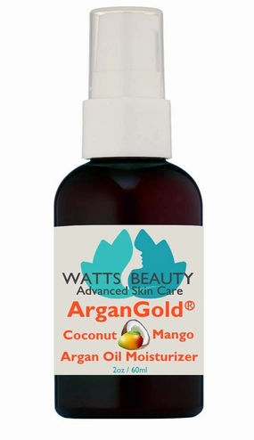 Coconut Mango Argan Oil For Hair, Skin, Shampoo, Conditioner or Lotions - Natural Tropical Scented Argan Oil Moisturizer - 2oz