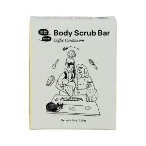Coffee Cardamom Body Scrub Bar