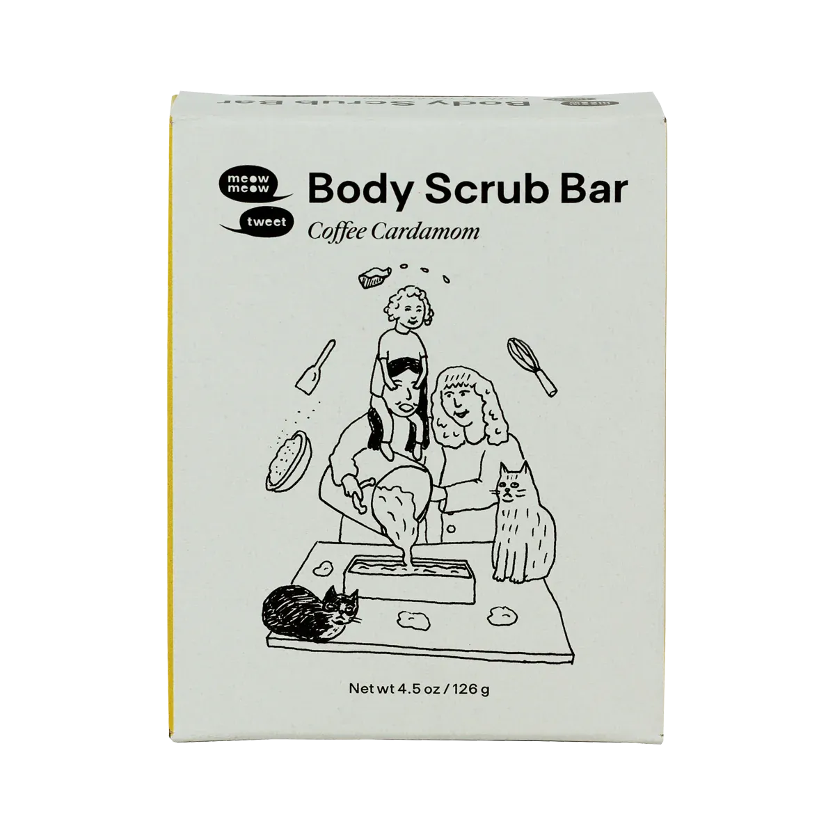 Coffee Cardamom Body Scrub Bar