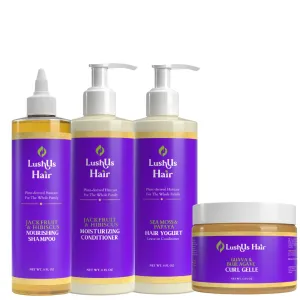 Coily Styling Starter Kit | Hydrating Shampoo | Moisturizing Conditioner | Leave-In Conditioner | For Coily Hair