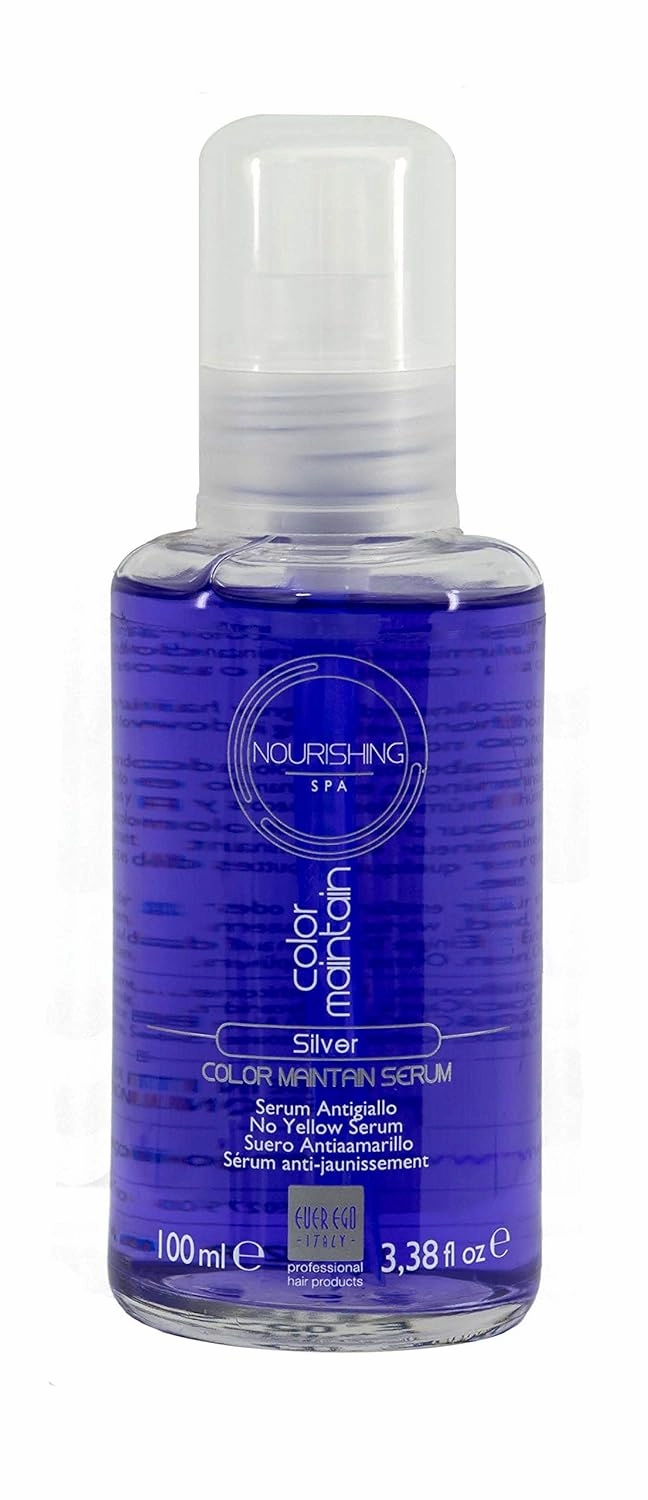 Color Maintain Silver Serum For Bleached, Blonde and Grey Hair | Revitalizing And Moisturizing Hair Care Product For Men And Women | 100 ml Bottle
