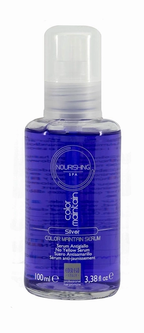Color Maintain Silver Serum For Bleached, Blonde and Grey Hair | Revitalizing And Moisturizing Hair Care Product For Men And Women | 100 ml Bottle