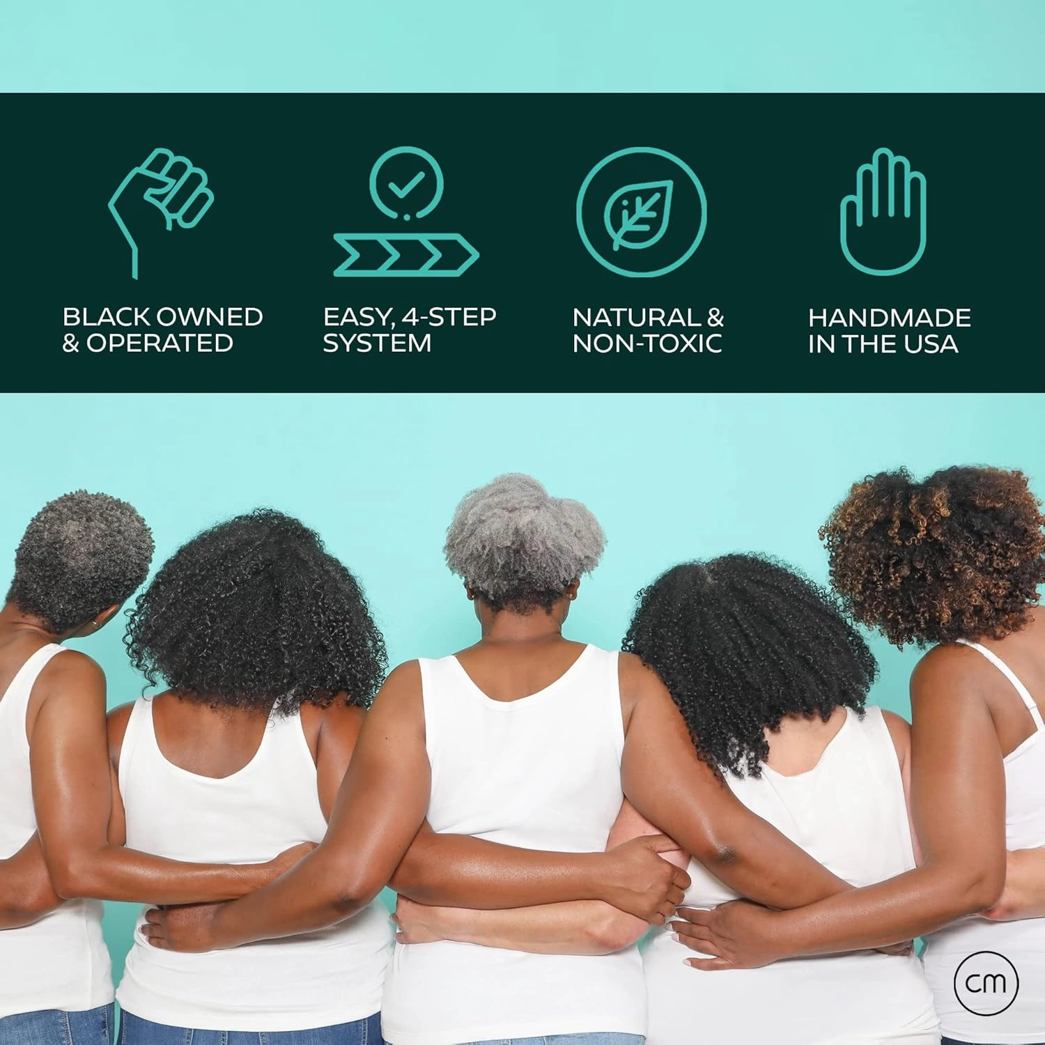 CurlMix Wash & Go System - Travel Size Sample Curly Hair Shampoo & Conditioner Set with Moisturizer & Flaxseed Gel - Fragrance Free - Light Hold