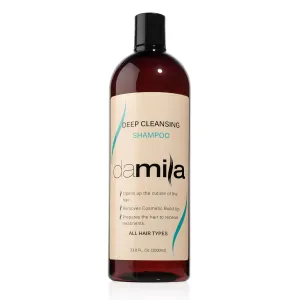 Deep Cleansing Shampoo - Clarifying Shampoo For All Hair Types - Degreases, Removes Residue and Product Build Up - Prepares Hair for Keratin Hair Treatment - 33.8 Fl. Oz