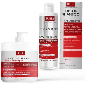 Detox Shampoo For Product Build up: Detoxify & Regrow with Our Clarifying Shampoo - Nourishes Follicles, Soothes Scalp Irritation   Detox Conditioner