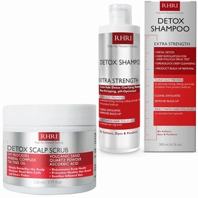 Detox Shampoo For Product Build up: Detoxify & Regrow with Our Clarifying Shampoo - Nourishes Follicles, Soothes Scalp Irritation   Scrub