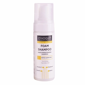 Divoqué Scalp Treatment Foam Shampoo, Hair Growth, 5.07 fl. oz. Deep Moisturizing, Strengthens Fine Hair with Biotin and Panthenol, Scalp Therapy, 1 Pack