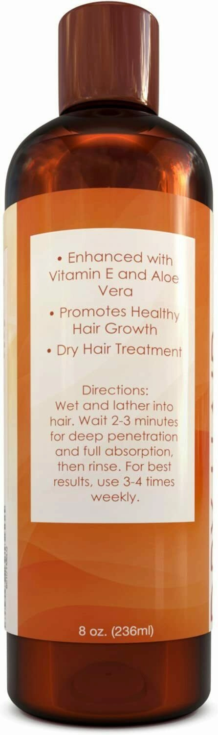 Dry Natural Hair Loss Shampoo for Thinning Hair Improve Growth for Men and Women - 8 oz.