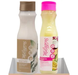 Duo Shampoo Emergencia Capilar 500ml   Acondicionador Herbal Milagro herbal milagro 15.2oz - Colombia Hair - Hair Loss - Crecimiento Capilar - romero, quina, aloe vera and more