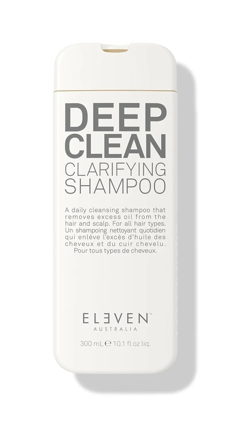ELEVEN AUSTRALIA Deep Clean Clarifying Shampoo - Removes Build-Up, Detoxifies Scalp, Sulfate-Free Formula for All Hair Types